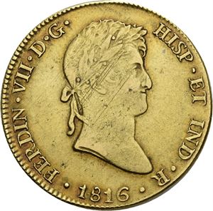 Ferdinand VII, 8 escudos 1816