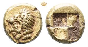 IONIA, Erythrai. Circa 550-500 BC. EL hekte - 1/6 stater (2,61 g)