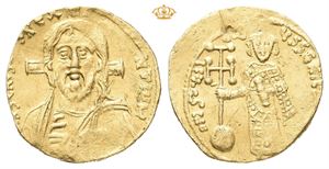 Justinian II. First reign, AD 685-695. AV semissis (2,06 g)