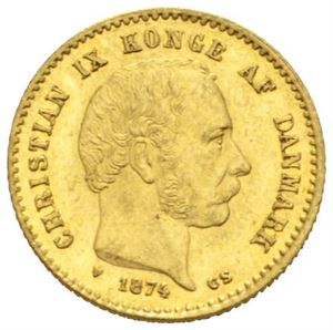 10 kroner 1874.