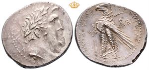 PHOENICIA, Tyre. 126/5 BC - AD 65/6. AR shekel (14,39 g).