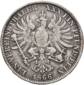 Vereinstaler 1866