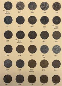 2 øresamling i Siegalbum, nær komplett