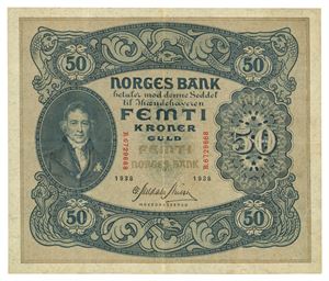 50 kroner 1938. B6729668