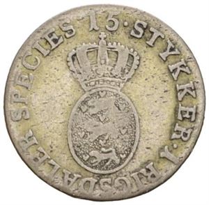 1/15 speciedaler 1796. S.-. Ex. Kjøpt av Oslo Mynthandel a/s, kjøpsdato 12/4-2011