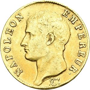 Napoleon I, 40 francs 1806 U