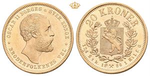 20 kroner 1886