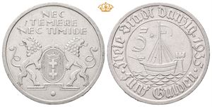 5 gulden 1935. Små riper/minor scratches