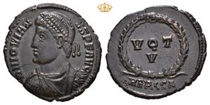 Jovian, AD 363-364. Æ follis/nummus (3,52 g; 20,5 mm)