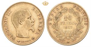 10 francs 1857 A