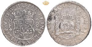 Philip V, 8 reales 1741. MF