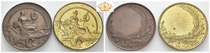 Hedemarkens Amts Landhusholdningsselskab. Bronse og forgylt bronse 50 mm