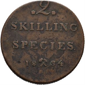 2 skilling 1834