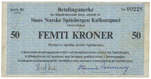 SNSK 50 kroner 1976