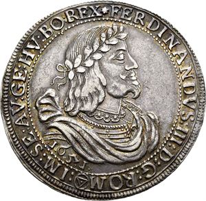 Ferdinand III, taler 1651, Wien