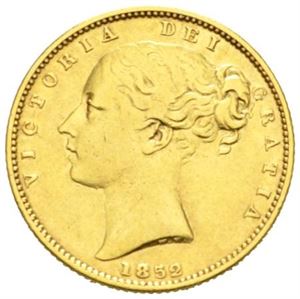 Victoria, sovereign 1852.