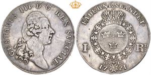 Riksdaler 1781