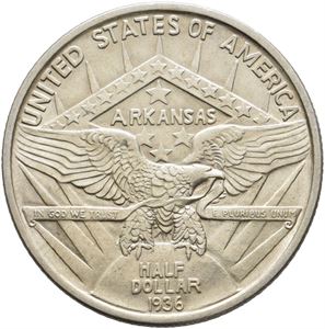 ½ Dollar Boone Bicentennial 1936