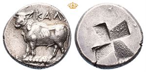 BITHYNIA, Kalchedon. Circa 340-320 BC. AR siglos (5,31 g). Persic standard