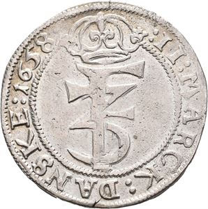 Norge, Frederik III, 2 mark 1658. Pregesprekker