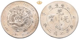 China. Kiangnan, dollar u.år/n.d. (1900). Små riper/minor scratches