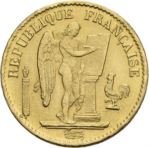 3. republikk, 20 francs 1895 A