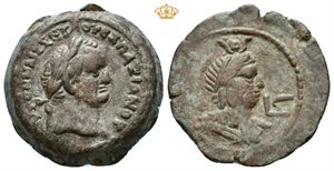 EGYPT, Alexandria. Vespasian, AD 69-79. Æ diobol (25 mm, 10,10 g).
