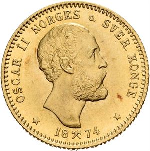 10 kroner/2 1/2 species 1874