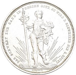 5 francs 1879. Basel