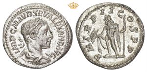 AR Denarius 223 AD