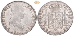 Ferdinand VII, 8 reales 1820. M