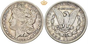 Dollar 1893 CC