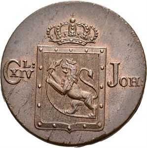 CARL XIV JOHAN 1818-1844 1 skilling 1820