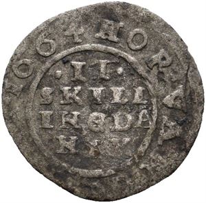 2 skilling 1664