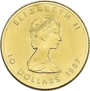 10 dollar 1987