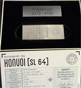50 Dollar 2015 - shipwreck silver