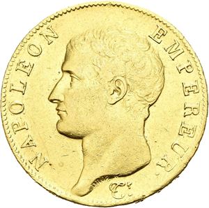 Napoleon I, 40 francs an. 13 A = 1804. Små riper/minor scratches