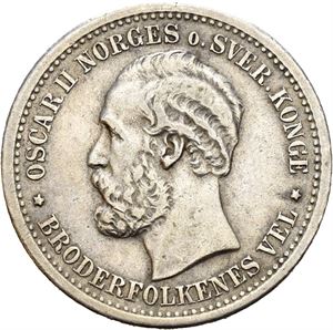 Oscar II. 1 krone 1879
