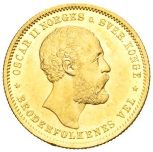 20 kroner 1877.