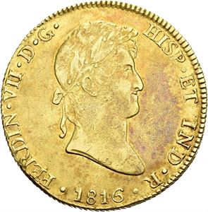 Ferdinand VII, 8 escudos 1816