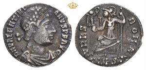 Valentinian I, AD 364-375. AR siliqua (16,5 mm, 1,64 g)