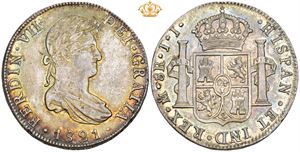 8 Reales 1821 JJ