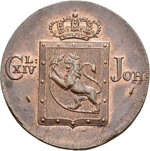 CARL XIV JOHAN 1818-1844 1 skilling 1820