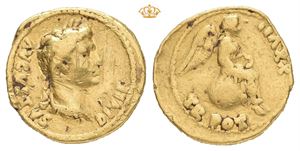 Augustus, 27 BC-AD 14. AV quinarius (15,5 mm; 3,72 g)