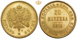 20 Markkaa 1911 L