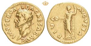 Galba, AD 68-69. AV aureus (19,5 mm; 7,10 g)