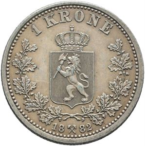 1 krone 1882