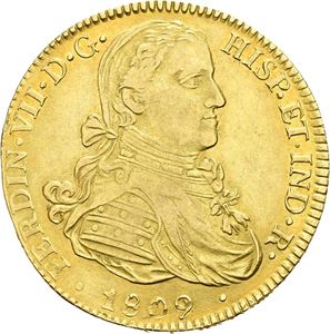 Ferdinand VII, 8 escudos 1809