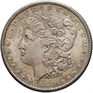 Morgan Dollar 1881 S