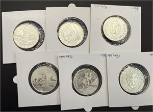 Samling med nyere norske minnemynter